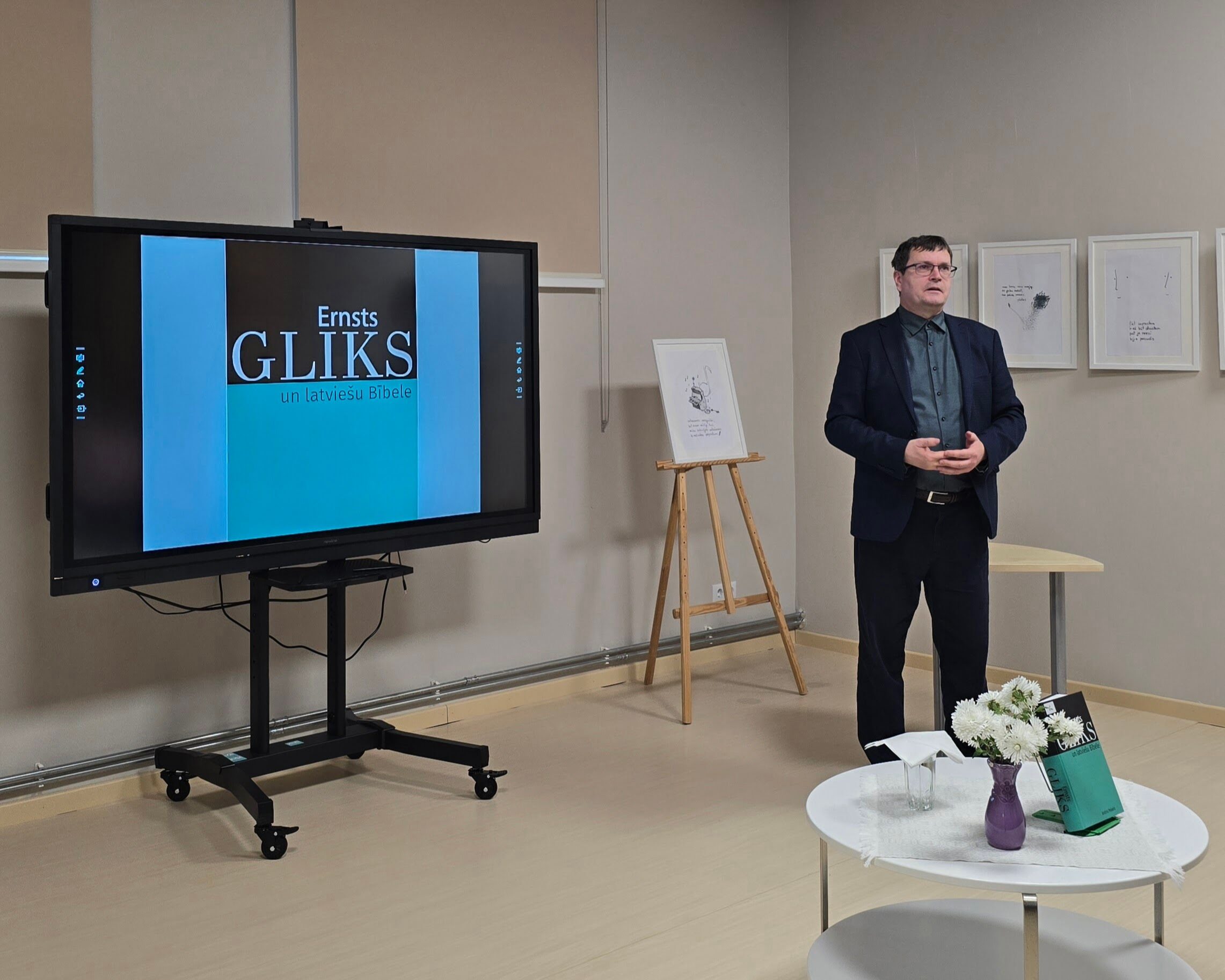 Pļaviņu bibliotēkā izzināta Ernsta Glika un latviešu Bībeles tapšanas vēsture