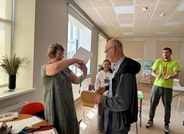Andrejs Reiznieks spēlēja kā šahu, tā dambreti