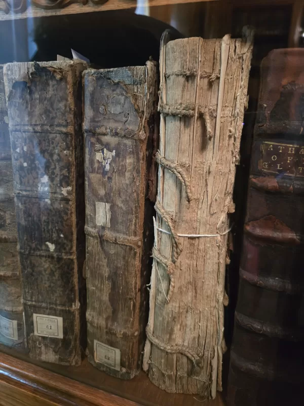 Grāmatas Svētās Sinodes bibliotēkā.